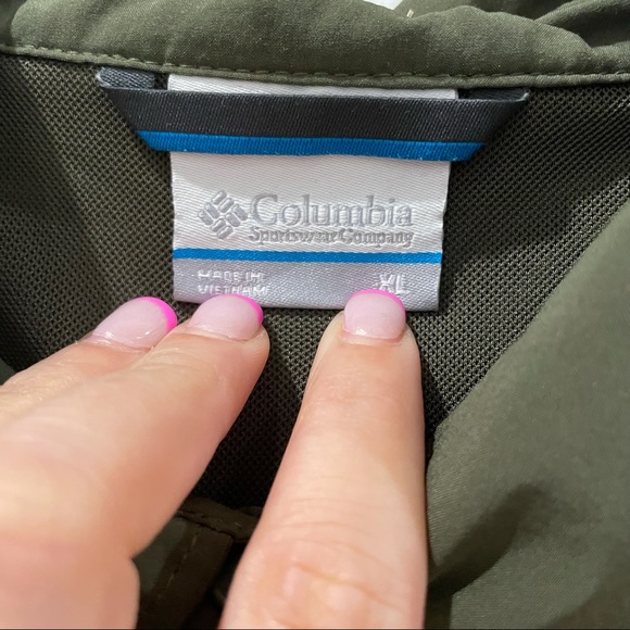 Columbia Olive Green Button Down Shirt - Picture 4 of 5